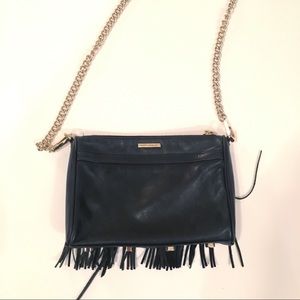 Rebecca Minkoff Bags - Rebecca Minkoff Mini MAC Fringe Black Purse bag Rebecca Minkoff Bags - Rebecca Minkoff Mini MAC Fringe Black Purse bag